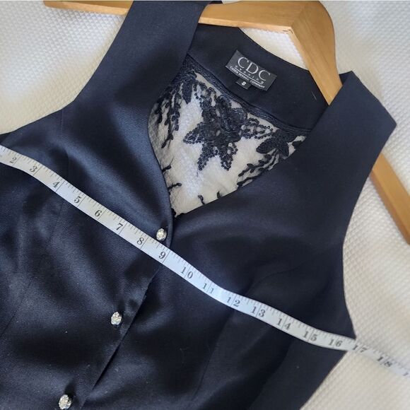 CDC Evenings by Caren Desiree vintage embellish midi dress - Picture 11 of 16